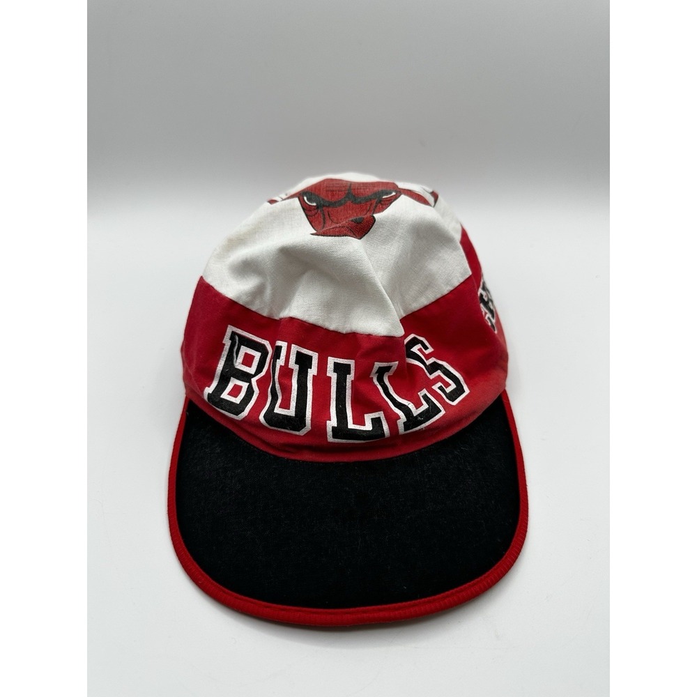 Vintage Chicago Bulls Painters Hat Cap Twins Enterprises Promo OSFA NBA 90s